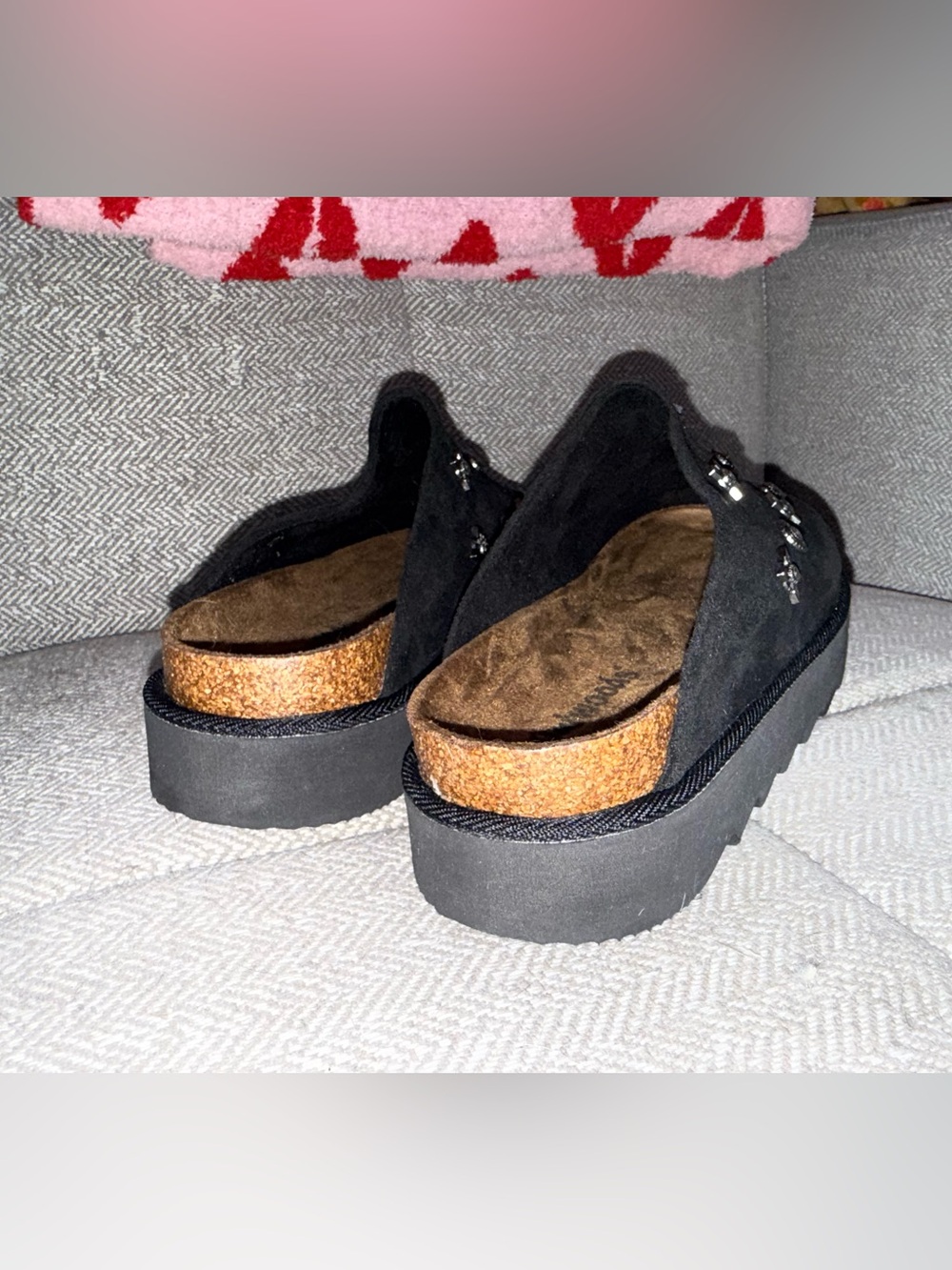 Outwoods Black Sunday Studded Clogs - Picture 3 of 10